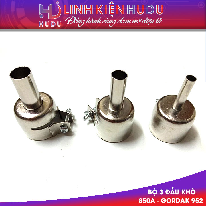 Bộ 3 đầu khò 850A Gordak 952